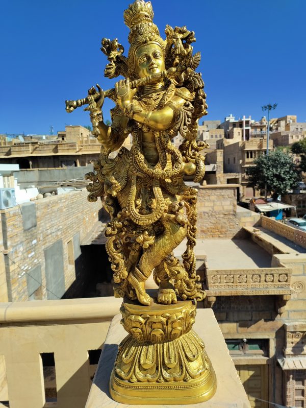 BRASS KRISHNA ROSE GOLD